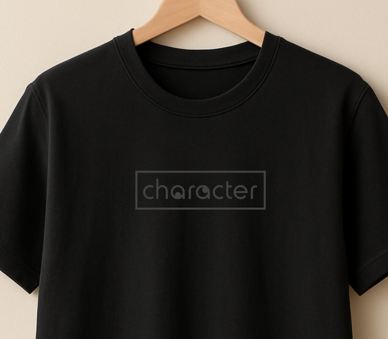 character total black